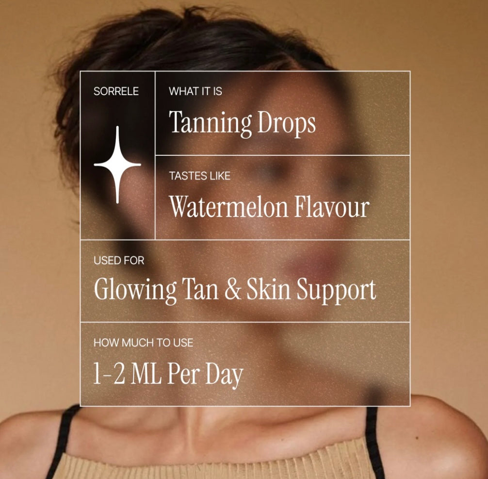 Sorelle Tanning Drops - The Glow You Drink